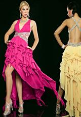 Hot Pink and Yellow